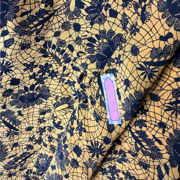 Vintage Bellino Paris Mode Top – 80s/90s Western Art-to-Wear - Vintage size 18 - Picture 7 of 7